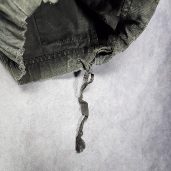 Lucky Brand Shorts Mens 33 Gray Cargo Utility Pockets Drawstring 80318 Summer - Picture 14 of 15